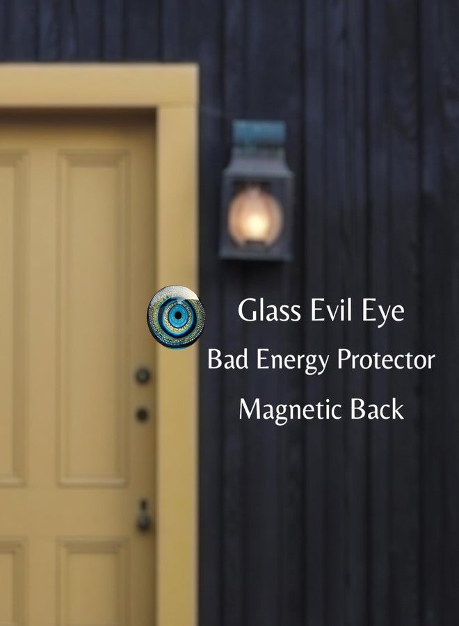 WARMINGO DE Evil Eye Fridge Magnet for Home Office or Main Door | Decorative Turkish Evil Eye | Bad Energy Protector | Home Decor (Design B) - Image 3